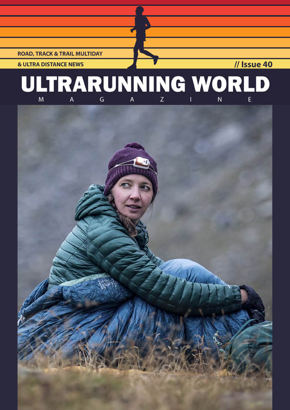 Ultrarunning world magazine cover issue 40